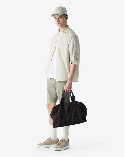 Corneliani White Pure Linen Shirt for men