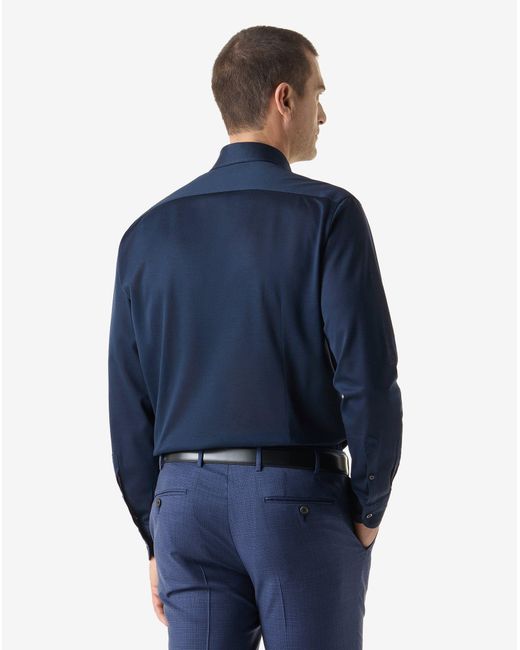 Corneliani Blue Jersey Shirt for men