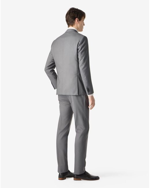 Corneliani Gray Naturally Stretch Wool Suit for men