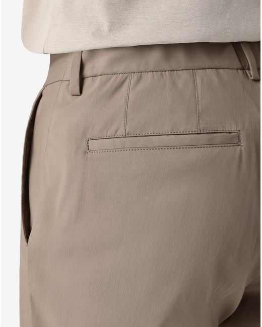 Corneliani Natural Dark Technical Wool Chinos for men