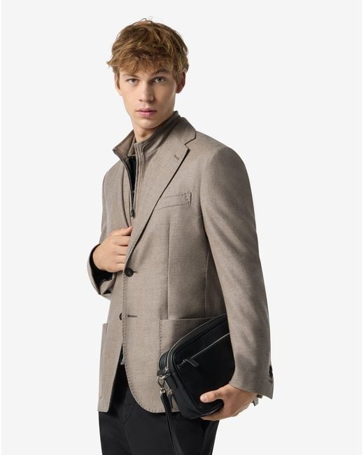 Giacca di Corneliani in Natural da Uomo