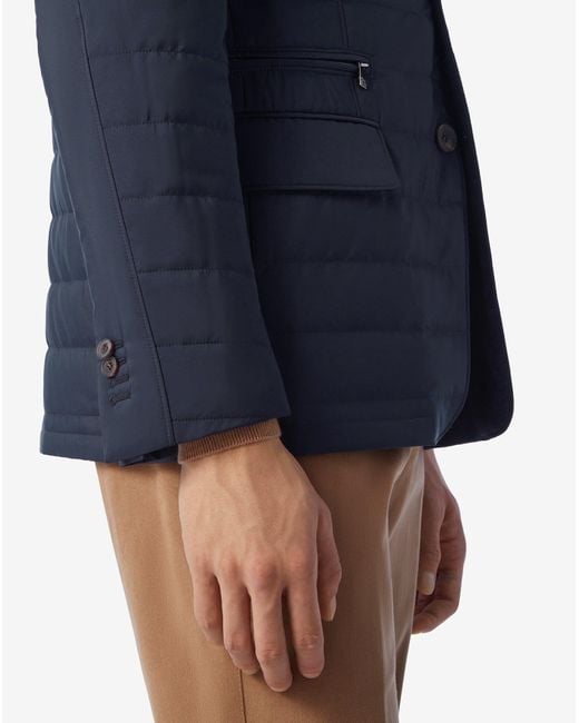 Giacca Trapuntata di Corneliani in Blue da Uomo