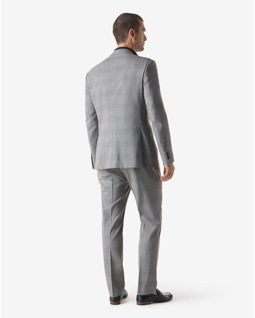 Corneliani Gray Pure Wool Suit for men