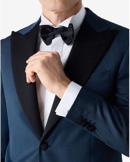 Corneliani Blue Octane Pure Wool Tuxedo for men