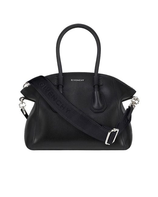 Givenchy Mini Antigona Sport Bag In Leather in Black | Lyst UK