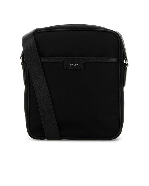 Bally Black Code Crossns Crossbody Bag