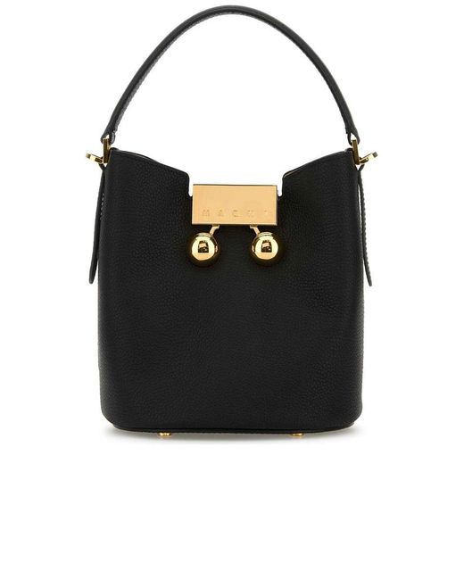 Marni Black Trunkaroo Bucket Bag