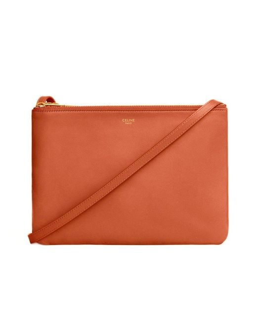 Trio bag in smooth lambskin clearance