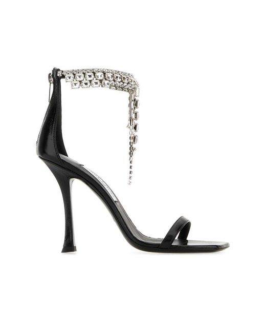 Jimmy Choo White Verity Sandal