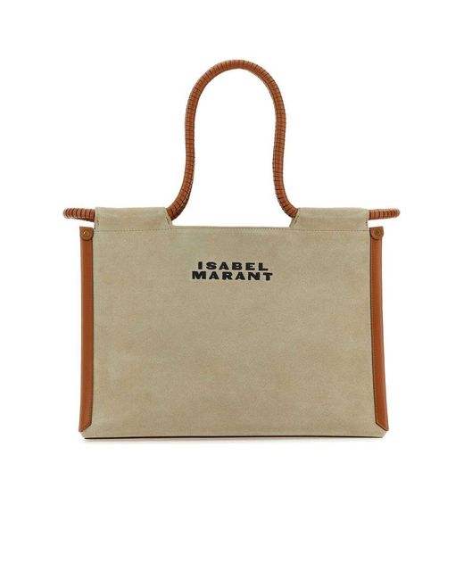 Isabel Marant Natural Toledo Shopping Bag