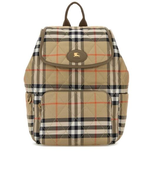 Burberry Natural Horseshoe Backpack