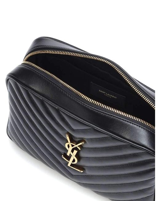 Lou camera bag in quilted leather bronze hardware Clearance