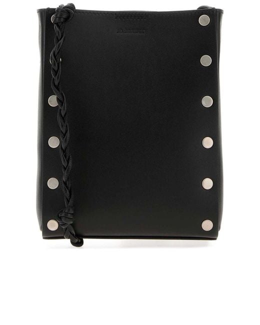 Jil Sander Black Tangle Crossbody Bag
