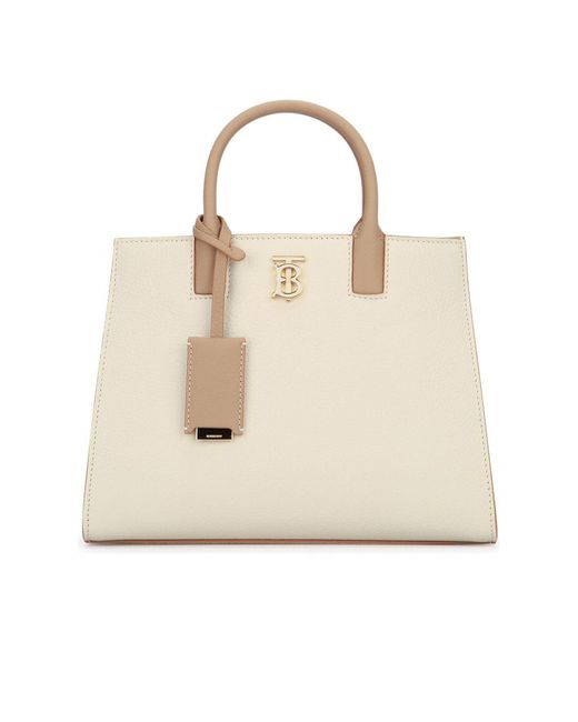 Burberry Natural Crossbody Leather Bag