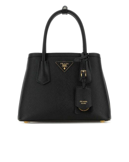 Prada Black Vitello Handbag