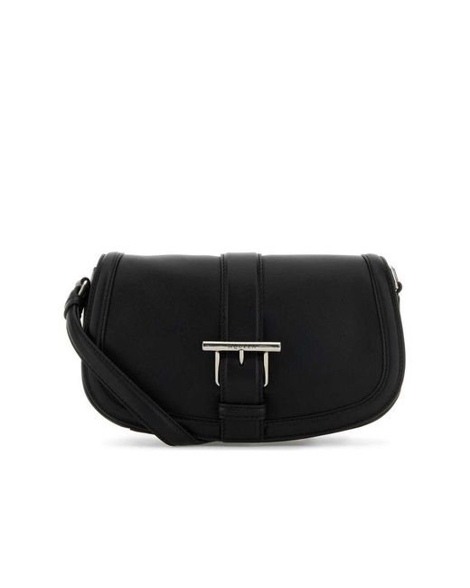 Alexander McQueen Black Tbar Satchel