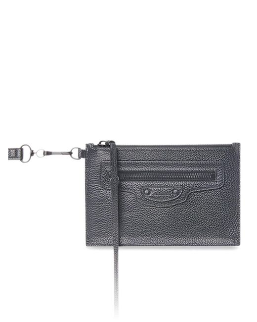 Balenciaga Leather Neo Classic Xs Pouch In Black - Lyst