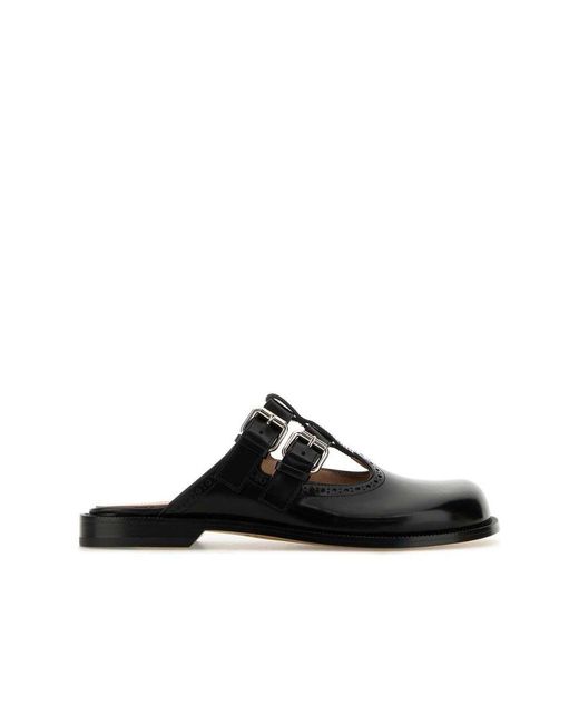 Loewe Black Campo Mary Jane Mule