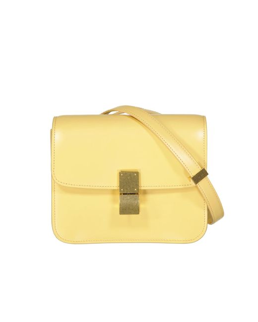 Céline Yellow Teen Classic Bag