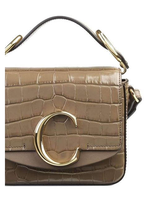 Chloe c mini bag green sale