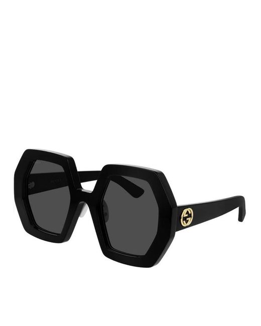 Gucci Oversized Sunglasses Black GG0772S