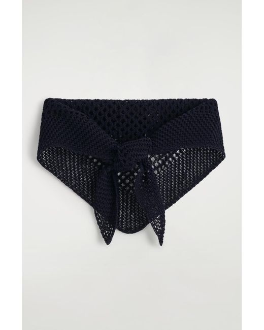 Sciarpa A Triangolo di COS in Black
