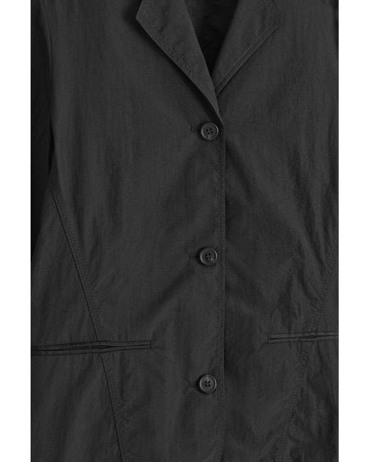 COS Black Nylon Blazer
