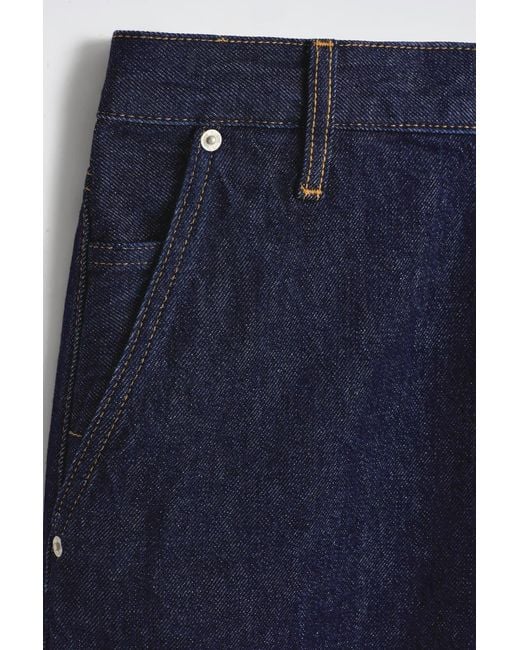 COS Blue Relaxed-Fit Bootcut Jeans for men