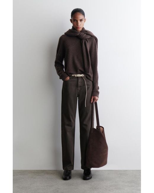 COS Black Reprise Jeans Mit Geradem Bein