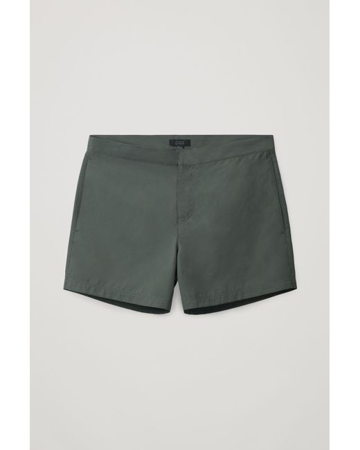 COS Green Tailored Swim Shorts for men