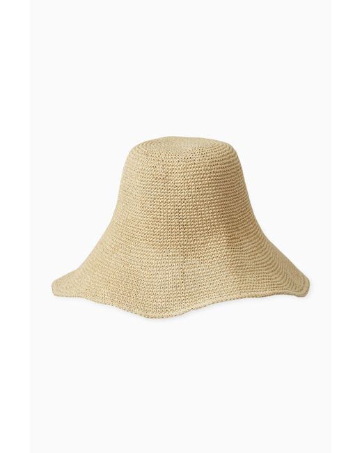 COS Natural Straw Sun Hat