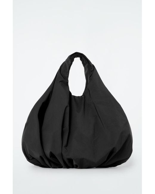 トートバッグ Cos Nylon Hitch Micro Tote Bag Black HITCH MICRO GRAB BAG - NYLON - BLACK | COS