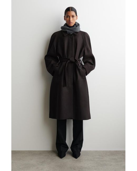 COS Gray Wool-Cashmere Snood