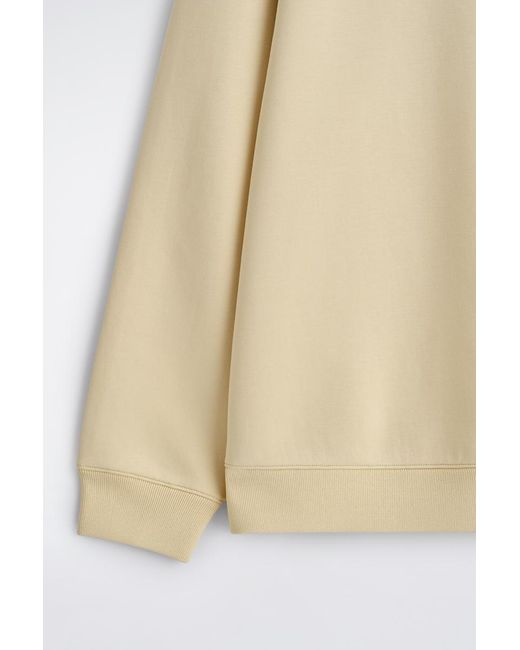 COS Natural Relaxed Scuba Sweatshirt for men