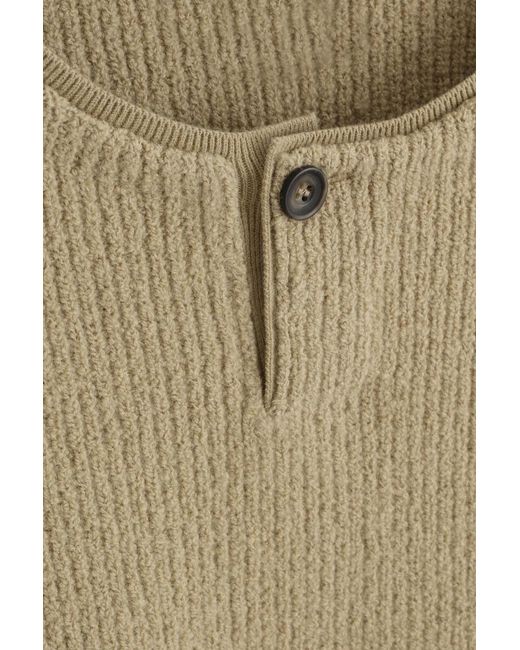 Maglione Henley di COS in Natural da Uomo
