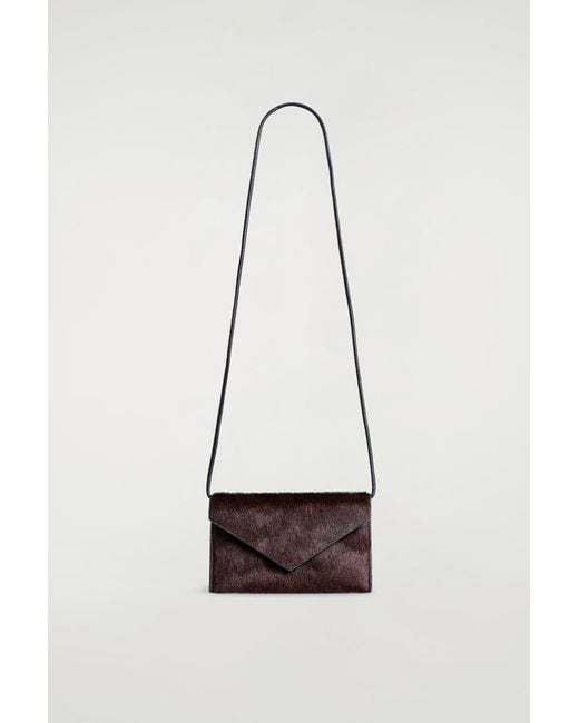 COS White Crossbody Phone Bag