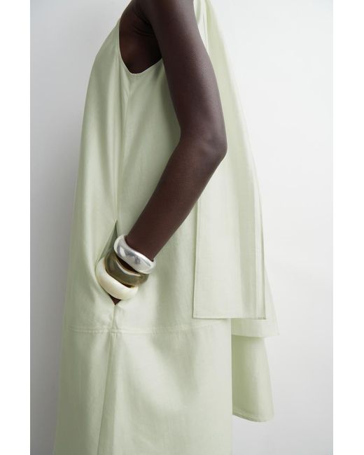 cos green mini dress GCDS