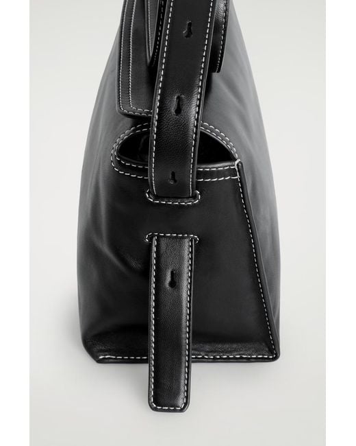 COS Black Plinth Crossbody Bag