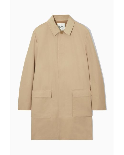 COS Natural Utility Car Coat for men