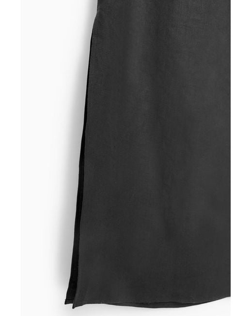 leo lin leia dress Ebony Botanical Print Leia Embroidery Mini Dress