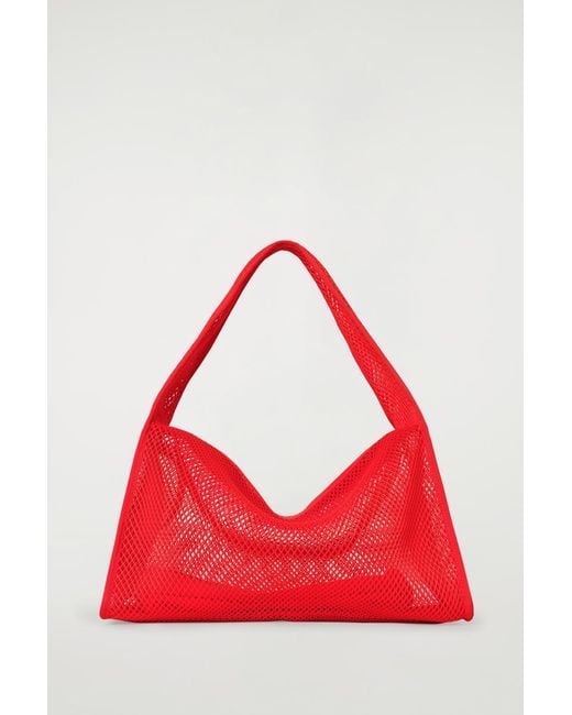 Borsa Tote Mini di COS in Red