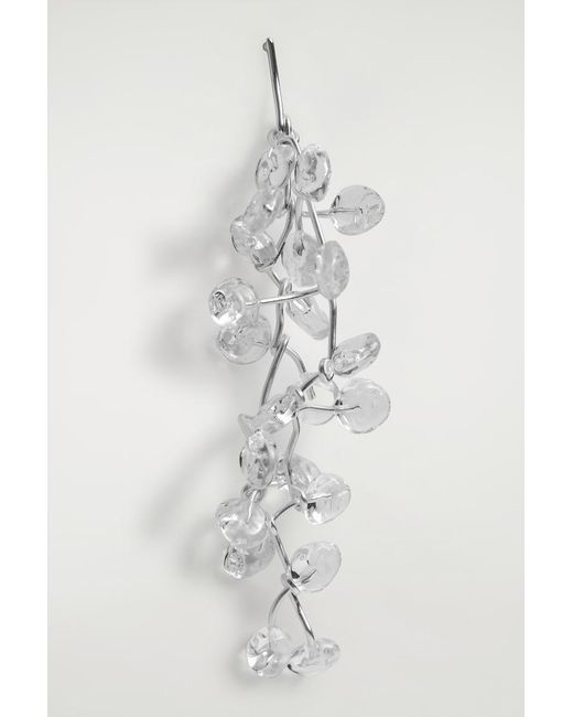 Pendants D'Oreilles En Cascade COS en coloris White