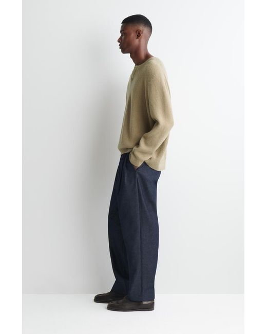 Maglione Henley di COS in Natural da Uomo