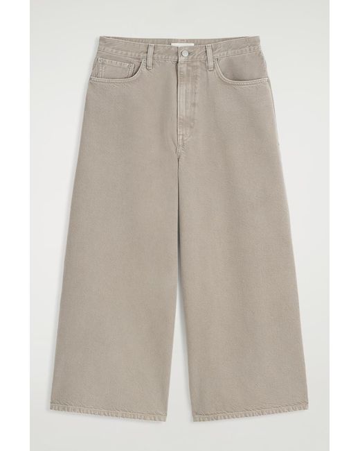 COS Natural Denim Culottes