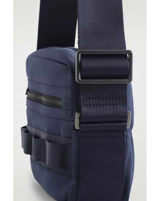 COS Blue Transit Crossbody Bag for men