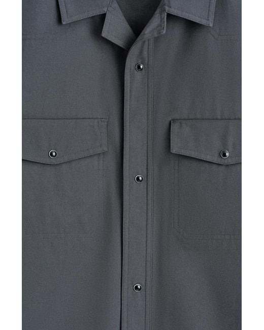 COS Gray Western Shirt for men