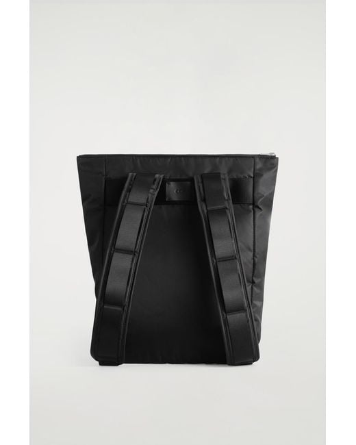 COS Black Pursuit Backpack for men