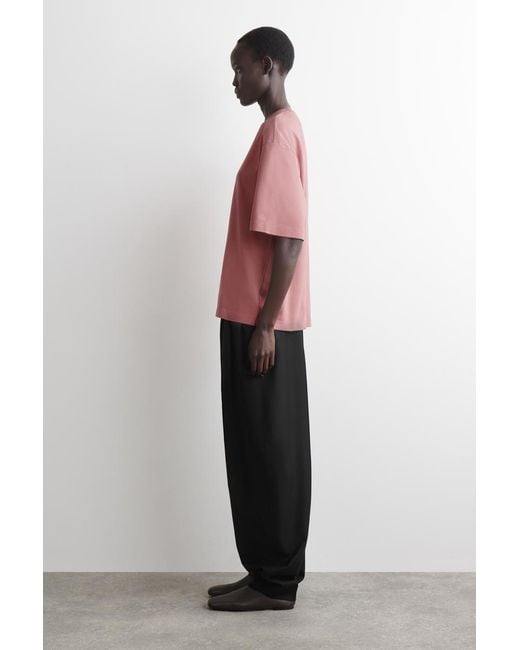 COS Pink Oversized T-Shirt