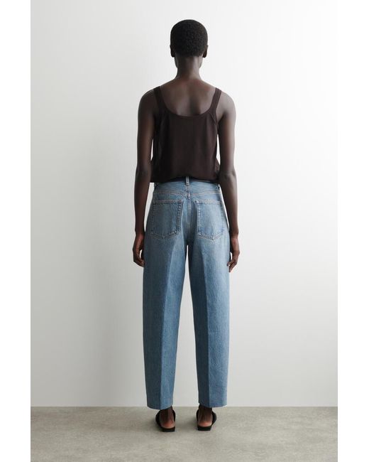 COS Blue Umbra Tapered Jeans