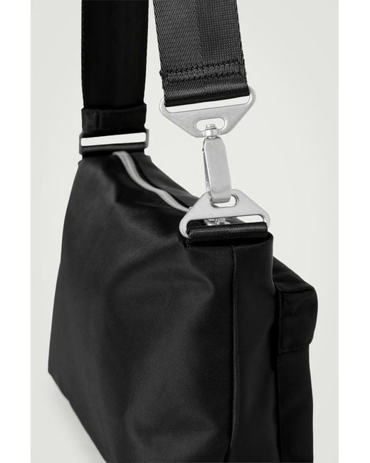 COS Black Water-Repellent Utility Crossbody for men